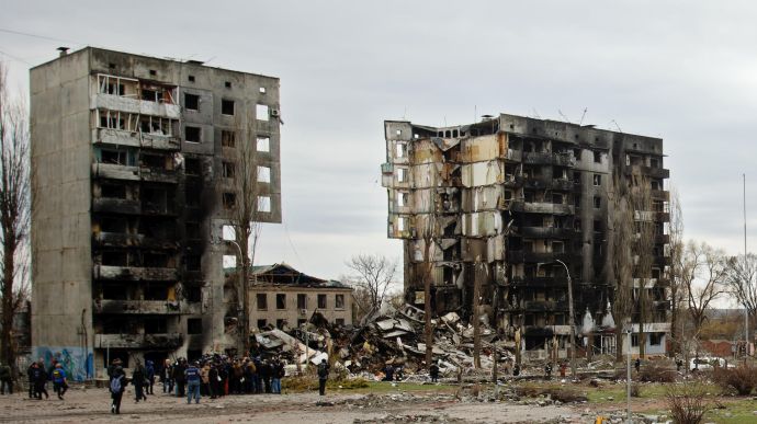 Borodianka is a case in point: 26 people already found dead under the rubble