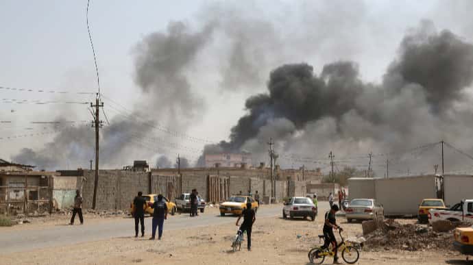 Біля посольства США в Багдаді впала ракета