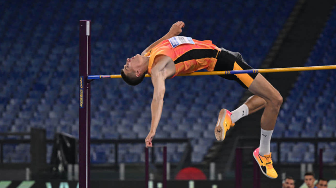 Ukrainian high jumper Doroshchuk wins silver at Gala dei Castelli tournament