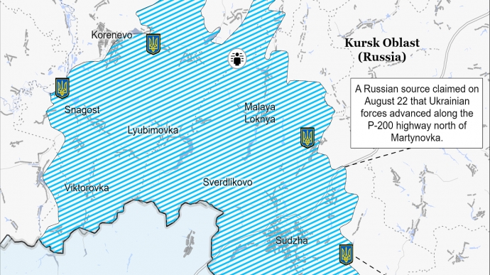 Ukrainian forces continue to advance near Sudzha in Russia's Kursk Oblast – ISW