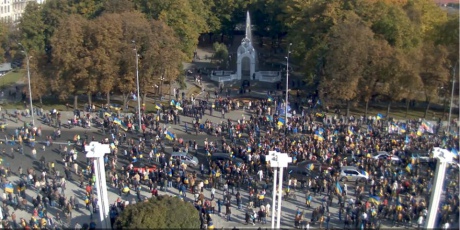 В Харькове тысячи людей вышли на митинг \"за Украину\". ФОТО. ВИДЕО.