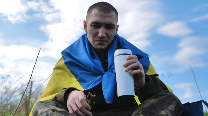 Exclusive footage is released of 44 prisoners of war returning to Ukraine