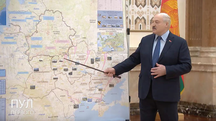 Lukashenko excuses Russia’s invasion and claims his troops not involved