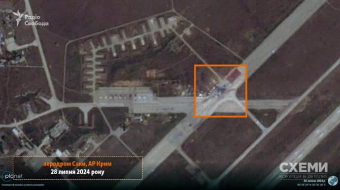 Satellite images reveal consequences of Ukrainian attack on Saky airbase in occupied Crimea