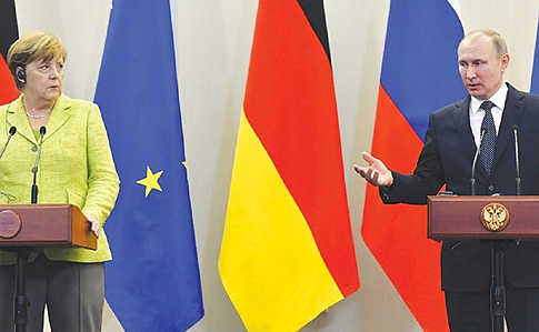 Меркель в субботу едет к Путину обсудить Украину, Иран и Сирию