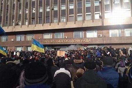 Активисты Запорожского Майдана собрались на митинг