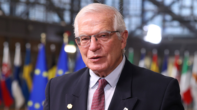 Боррель про переговорний тиск на Київ: ЄС підтримуватиме Україну до її перемоги