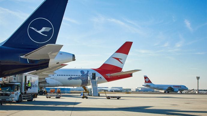 Авиакомпании SAS, Austrian Airlines и Swiss отменили рейсы в Украину