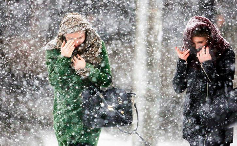 8 февраля почти всю Украину заметет снегом