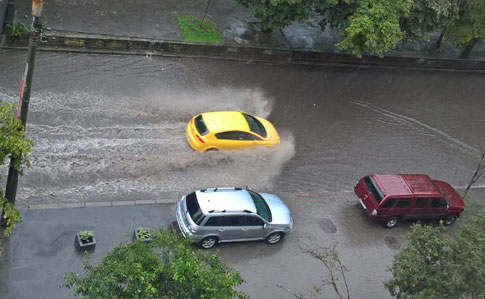 Недільна злива у Києві стала рекордною