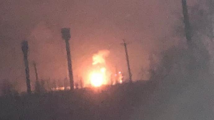 Беспилотники атаковали Славянский НПЗ в Краснодарском крае России