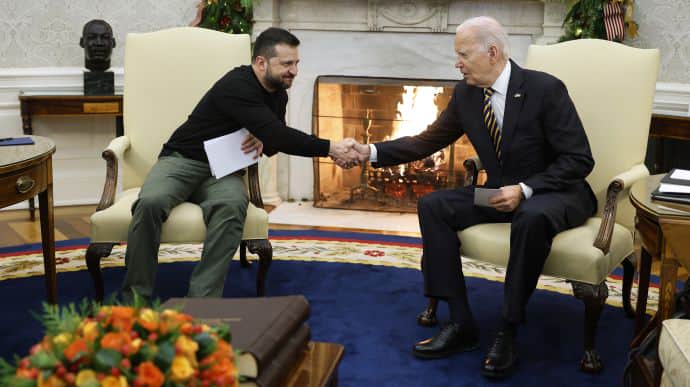 Biden announces new US$200m military aid package at meeting with Zelenskyy