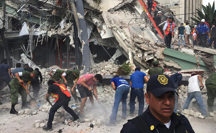У Мексиці стався потужний землетрус, більше сотні загиблих