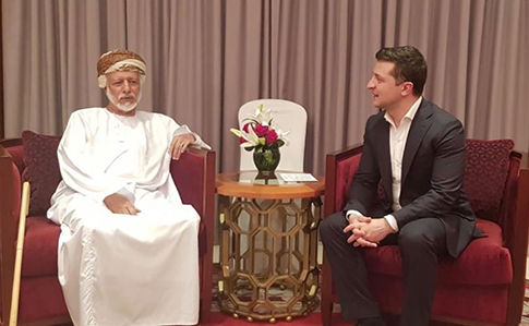 Зеленский в Омане встретился с министром
