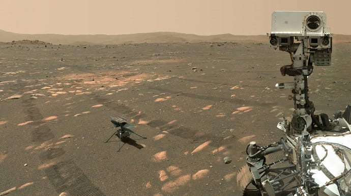 Выше и быстрее: беспилотник NASA совершил 4-й полет на Марсе