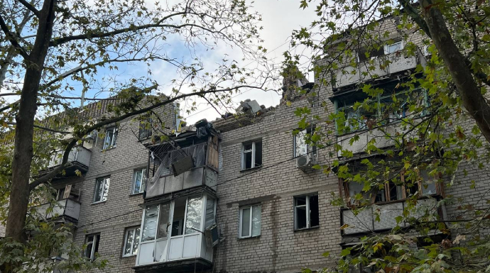 Обстрел Николаева: оккупанты разрушили два этажа жилого дома