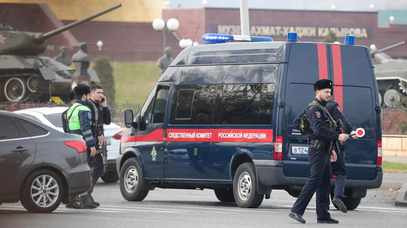 Men detained en masse in Chechnya to be sent to war after attack on Russian Guard convoy