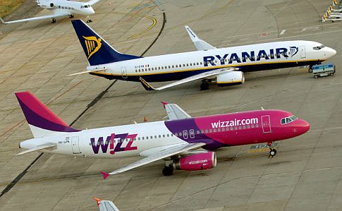 Wizz Air ввел спецтарифы для пострадавших от конфликта Ryanair и Борисполя