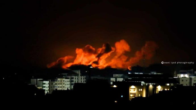 Авиация Израиля этой ночью наносила массированные удары по сектору Газа: уничтожают дома всех боевиков