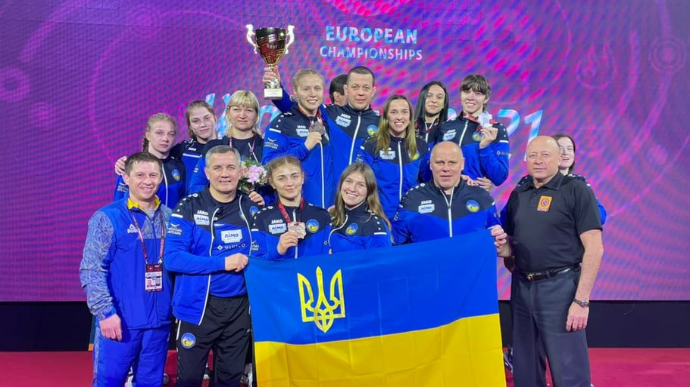 Украинки завоевали шесть медалей на ЧЕ по спортивной борьбе