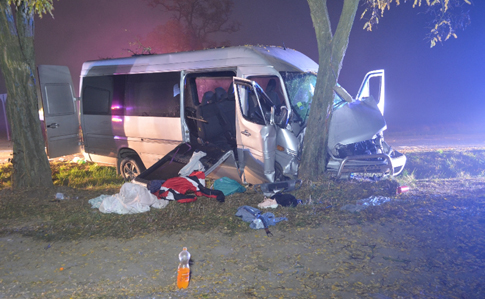 Автобус с украинцами попал в ДТП в Венгрии: есть пострадавшие