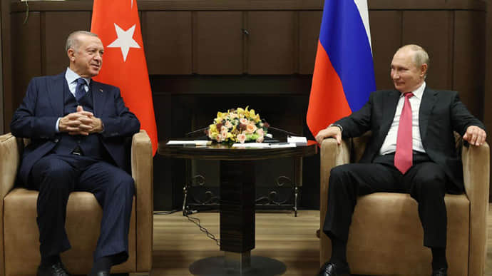 Ердоган зустрівся із Путіним: будуть говорити про зерно і Україну