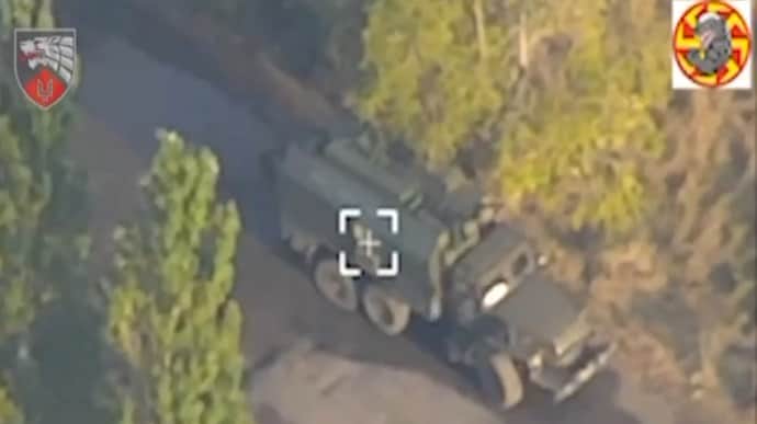 Ukraine's Special Operations Forces post video of burning of 3 Russian equipment units