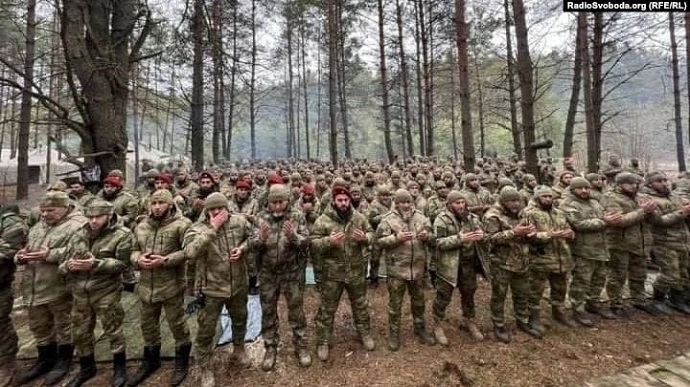 Kadyrovites arrive in occupied territories of Zaporizhzhia Oblast