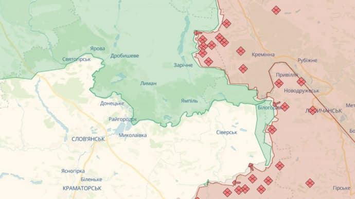 Oekraïense troepen verdrijven Russen uit hun posities in Serebrianka-bos, oblast Loehansk