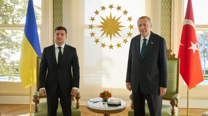 Ердоган уточнив час візиту в Київ та знову запропонував посередництво між Україною та РФ