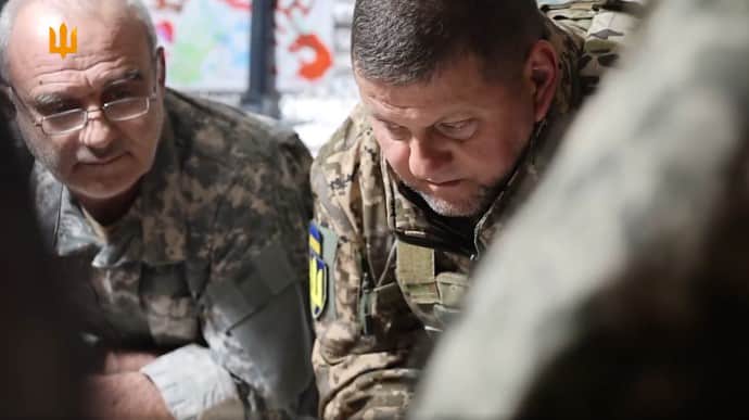 Ukraine's Commander-in-Chief discusses further actions on Avdiivka front with commanders