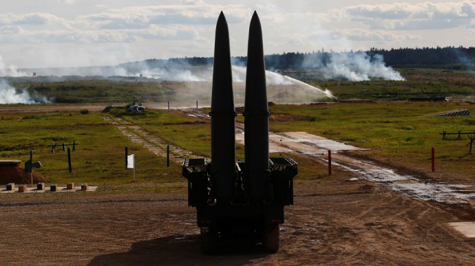 Over a dozen short-range ballistic rockets spotted near Gomel in Belarus