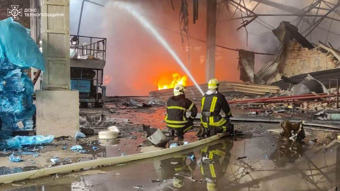 Night attack by Russians: Ternopil is victims, locals are asked not to open windows because of contamination