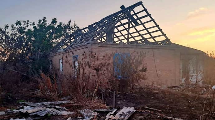 Russians bombard Nikopol from artillery and Grad MLRS, damaging agricultural company premises and several houses – photos