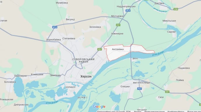 Three elderly people injured in Russian attack on Antonivka, Kherson Oblast