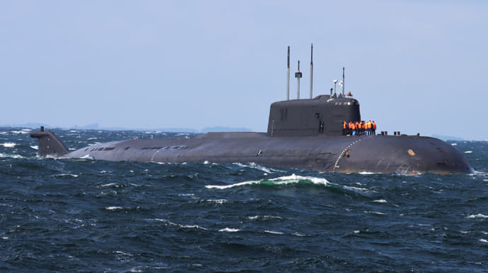 Російський атомний підводний човен втратив хід біля берегів Данії