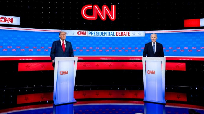Опитування CNN показало, що 67% глядачів дебатів віддали перемогу Трампу