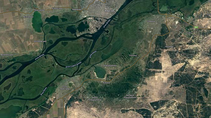 ЗСУ потопили баржу з росіянами на Херсонщині – ОК Південь