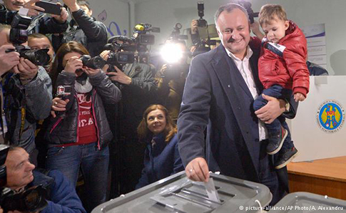 Додон заявив про свою перемогу на виборах президента Молдови