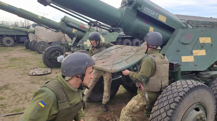 Українські військові провели навчання з прикриття узбережжя   