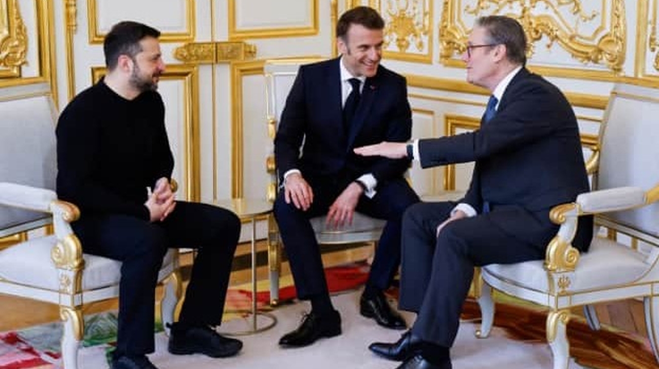 Zelenskyy, Starmer and Macron hold talks before coalition of the willing meeting
