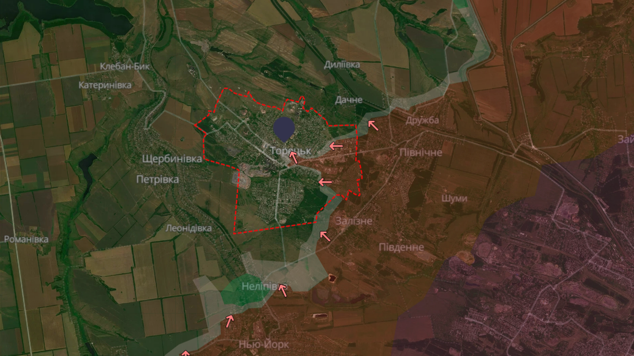 Russians enter eastern outskirts of Toretsk, fighting continues