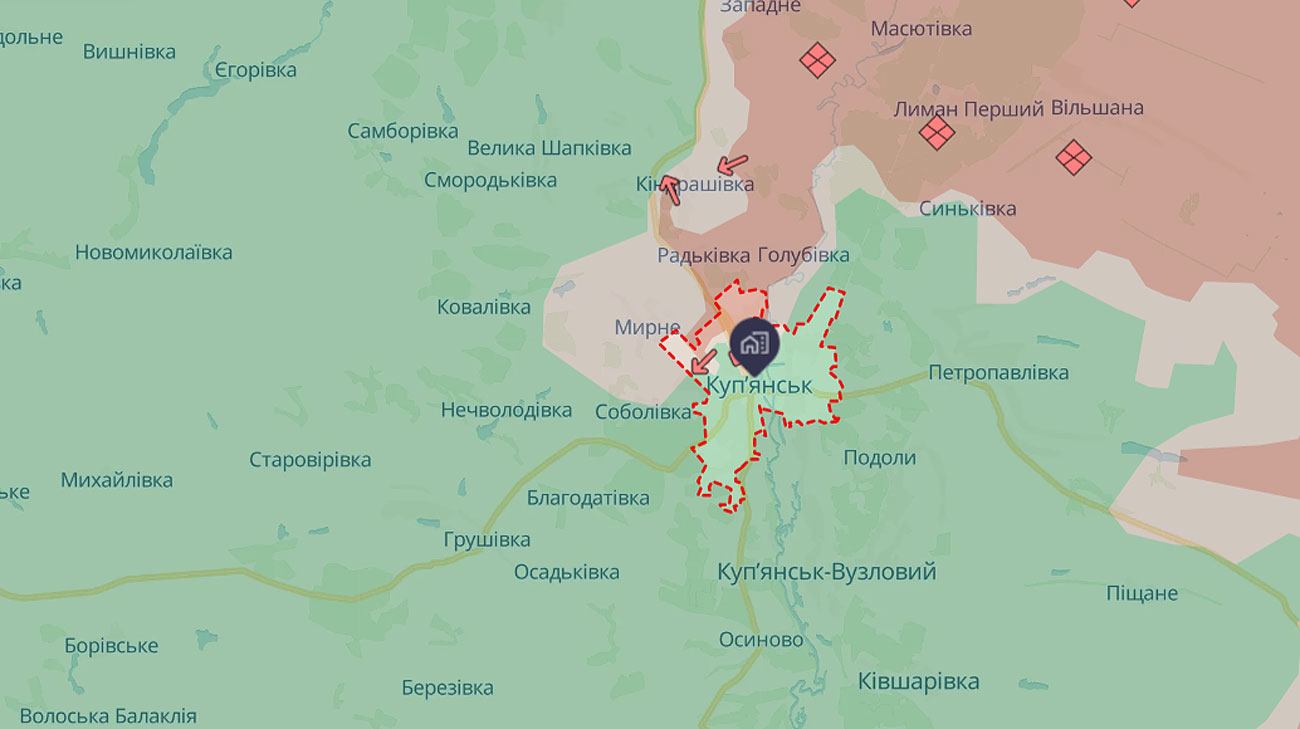 Russia seeks to capture Kupiansk as it has amassed troops nearby and operates in small groups, Ukrainian forces say