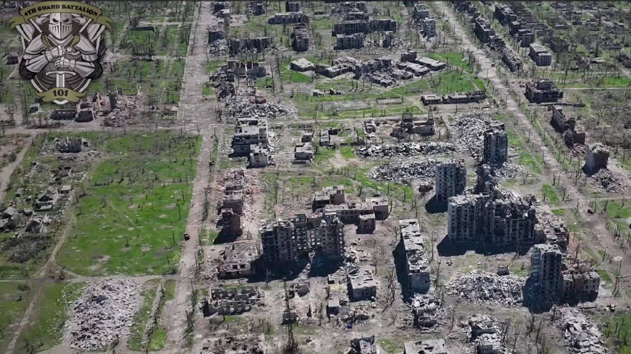 A new video of the torecki destroyed by the occupiers
