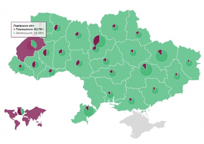 Как проголосовала Львовская область во втором туре