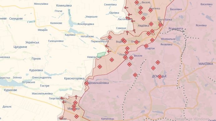 На Авдеевском направлении Силы обороны за прошедшие сутки отбили 19 атак
