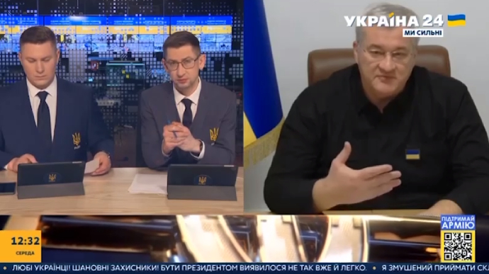 В ефірі телеканалу вийшов текст капітуляції Зеленського, президент відреагував