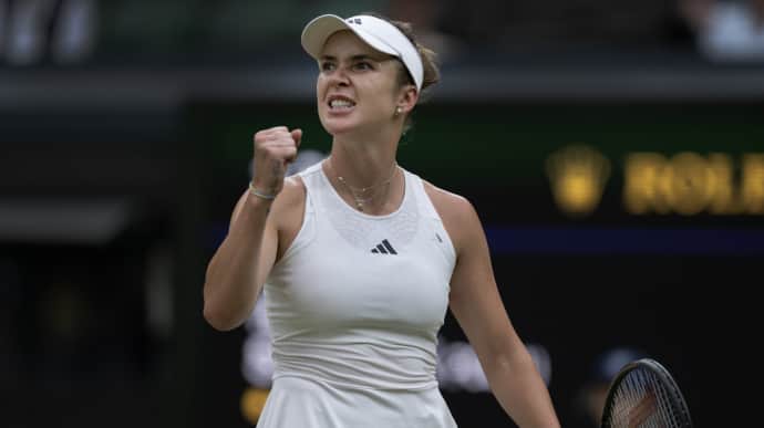 Ukrainian tennis player Svitolina defeats two-time Wimbledon finalist to reach last 16