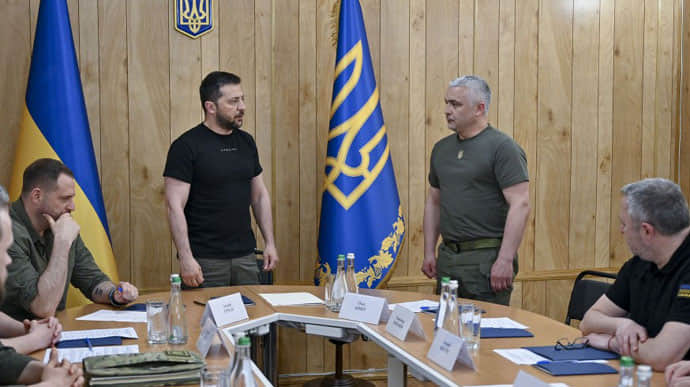Zelenskyy arrives in Odesa to introduce new military administration head and hold meeting