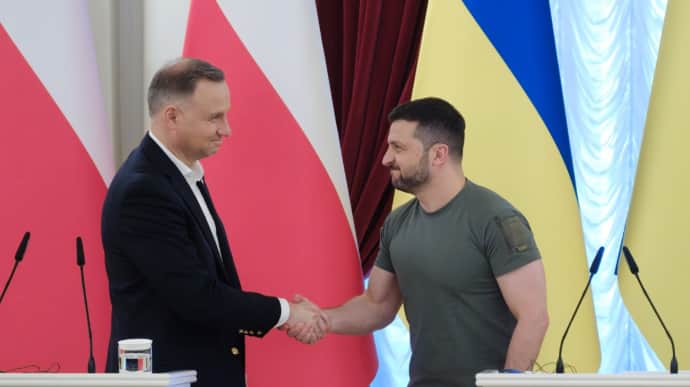 Zelenskyy and Polish president discuss security agreement and Peace Summit